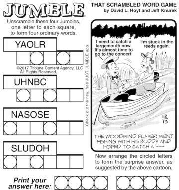 Two Jumbles in One: Classic and Kids | Seniors Guide